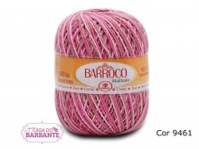 BARROCO MULTICOLOR 400g VERDE/PINK/ROSA 9461