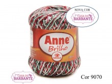ANNE BRILHO PRATA VERDE/VERMELHO/BRANCO 9070