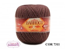 BARROCO MAXCOLOR BRILHO OURO 4/6 MARROM 7311