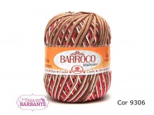 BARROCO MULTICOLOR 200g MARROM/VERMELHO/BRANCO 9306