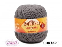  BARROCO MAXCOLOR 4/4  CINZA CHUMBO 8336  200G.