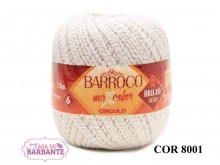 BARROCO MAXCOLOR BRILHO OURO 4/6 BRANCO 8001