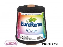 EUROROMA 4/8 600G 457M PRETO 250