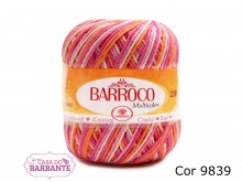 BARROCO MULTICOLOR 200G PINK/ROSA/BRANCO/LARANJA 9839